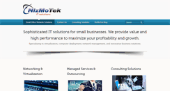 Desktop Screenshot of nizmotek.com